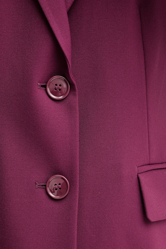 United Colors of Benetton marynarka 2L4HDW02W fioletowy