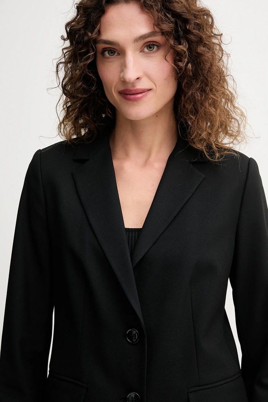 United Colors of Benetton marynarka czarny 2L4HDW02W