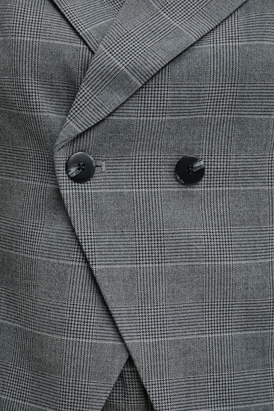 United Colors of Benetton vestă 2X8MDJ00O gri