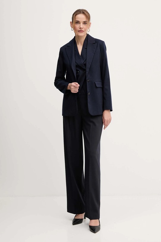 United Colors of Benetton marynarka 2X8MDW02H granatowy AW25