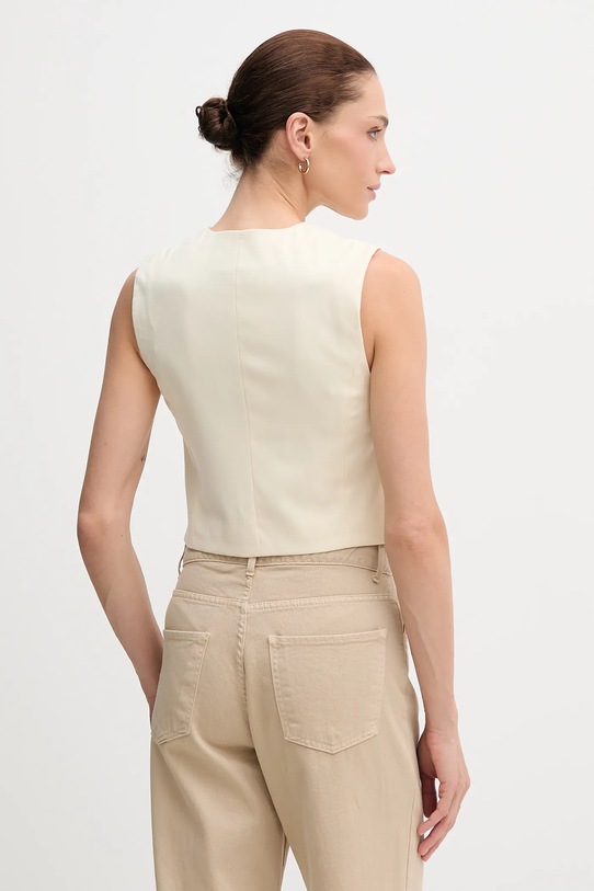 Odzież United Colors of Benetton kamizelka 2YVXDJ011 beżowy