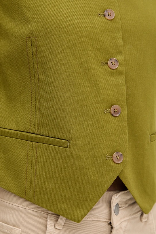 United Colors of Benetton kamizelka 2YVXDJ011 zielony