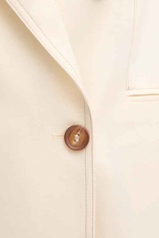 United Colors of Benetton marynarka z domieszką wełny 2YVXDW03A beżowy