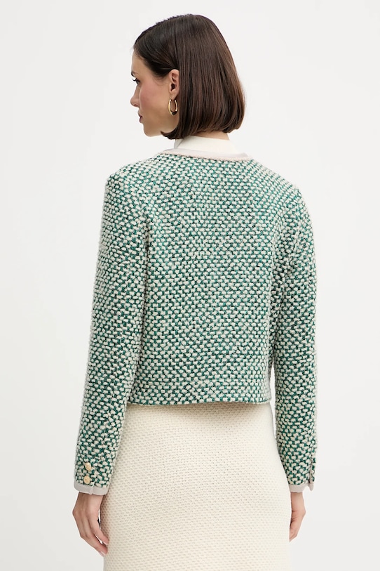 Ruházat Forte Forte gyapjú kabát 14003.my.jacket zöld