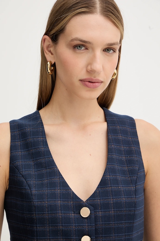 Fracomina vestă albastru FS25WJ5002W56195