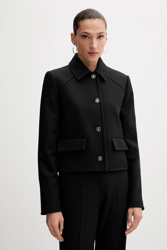 Пиджак MSGM с подкладкой чёрный 3941MDG16.257608