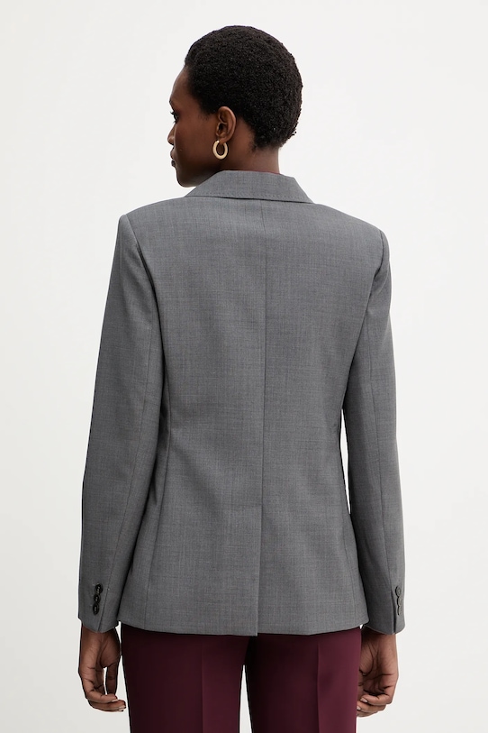 Oblečenie Vlnené sako Weekend Max Mara ORNATI 2525046012600 sivá