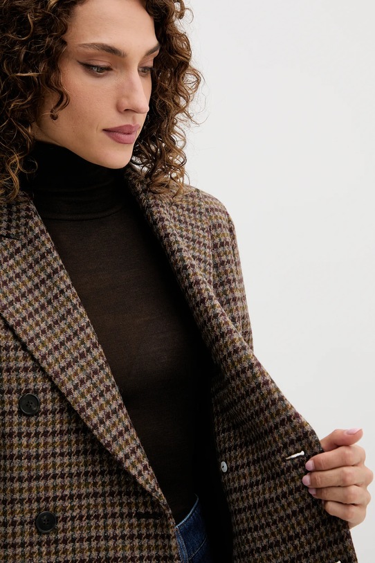 Weekend Max Mara marynarka z dodatkiem wełny GERUSIA 2525046032600