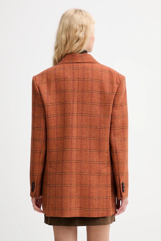 Oblečení Sako s přídavkem vlny Weekend Max Mara MINTEA 2525046036600 oranžová