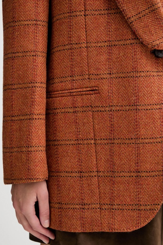 Sako s přídavkem vlny Weekend Max Mara MINTEA 2525046036600 oranžová