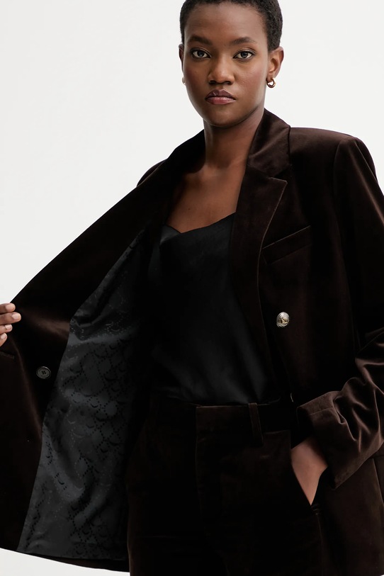 ZADIG&VOLTAIRE marynarka welurowa WWBL01943