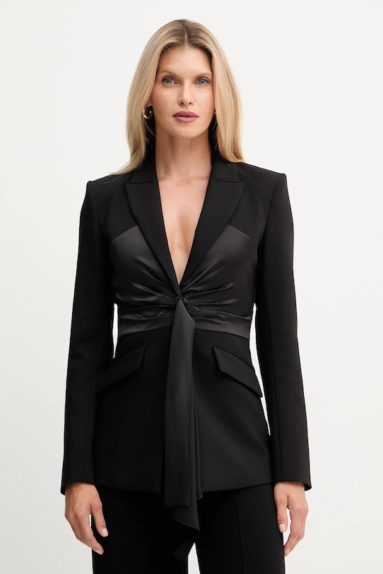 Patrizia Pepe sacou cu captuseala negru 2S1541.A663