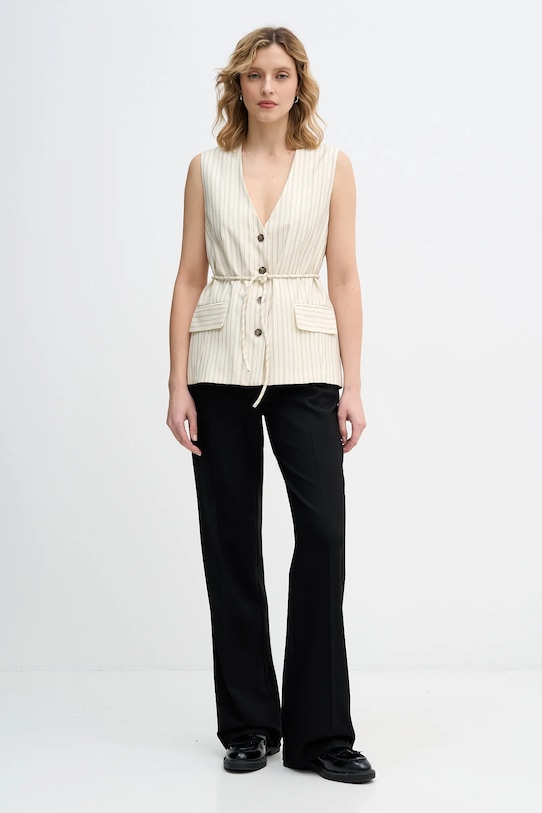 Sisley kamizelka 24QVLJ00V beżowy AW25