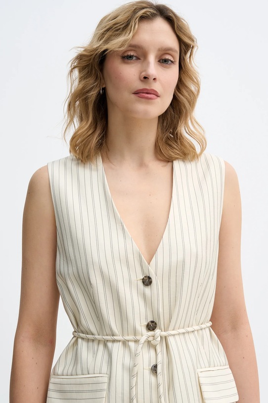 Sisley kamizelka beżowy 24QVLJ00V