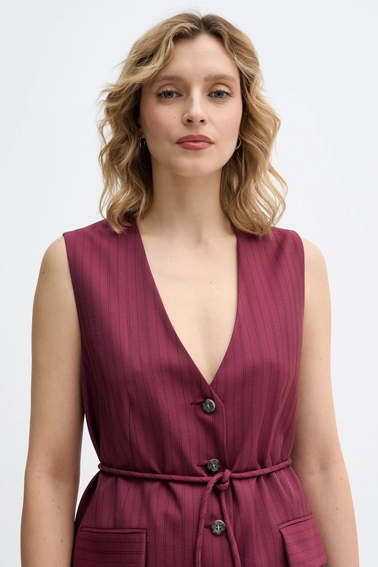 Sisley kamizelka bordowy 24QVLJ00V