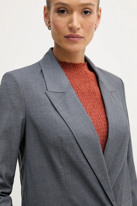Sisley marynarka 2K2KLW03C szary