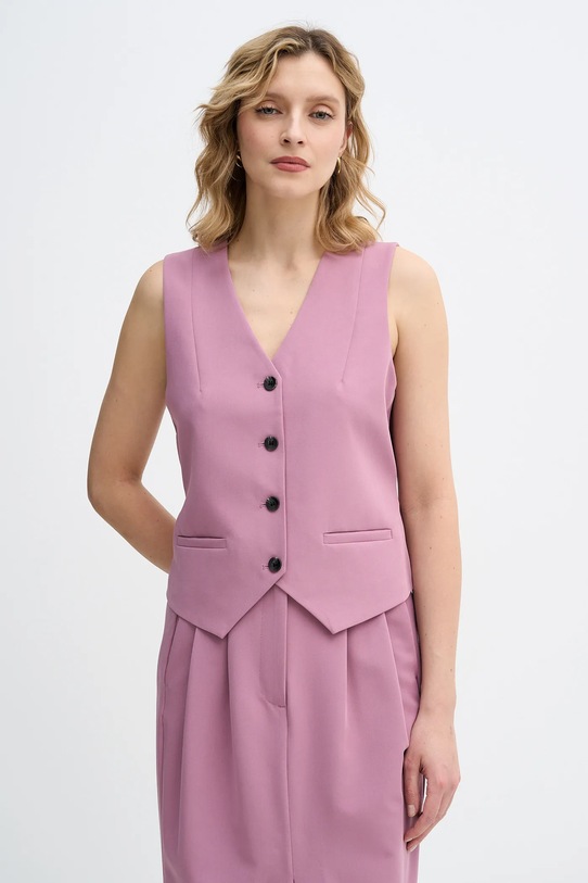 Sisley kamizelka tkanina różowy 2KVXLJ00U