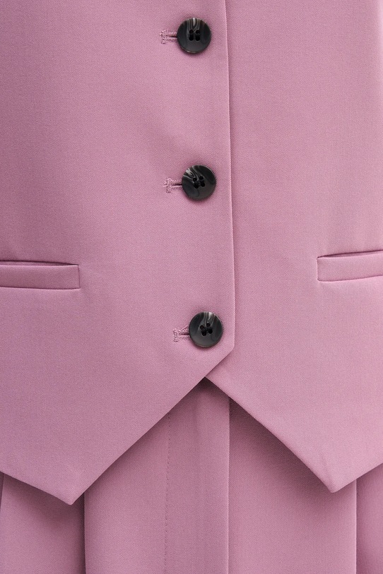 Sisley kamizelka 2KVXLJ00U różowy