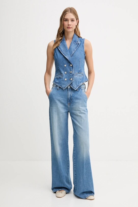 Joop! kamizelka jeansowa 30047819 niebieski AW25