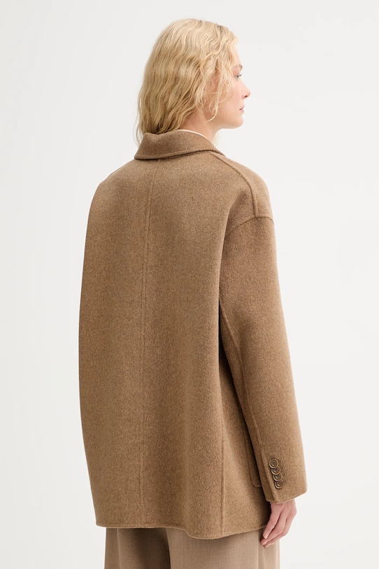 Ρούχα Μάλλινο παλτό Sessun 25113004 μπεζ