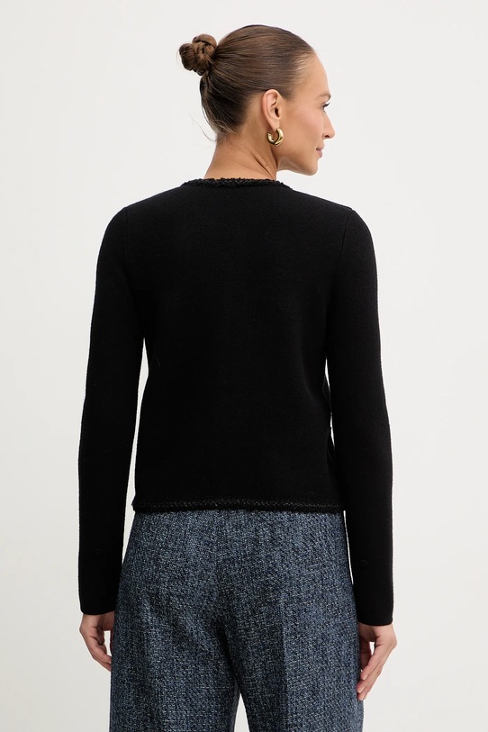 Oblačila Suknjič z dodatkom volne Twinset 252TT3040 črna