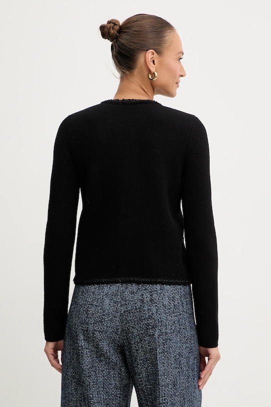 Oblačila Suknjič z dodatkom volne Twinset 252TT3040 črna