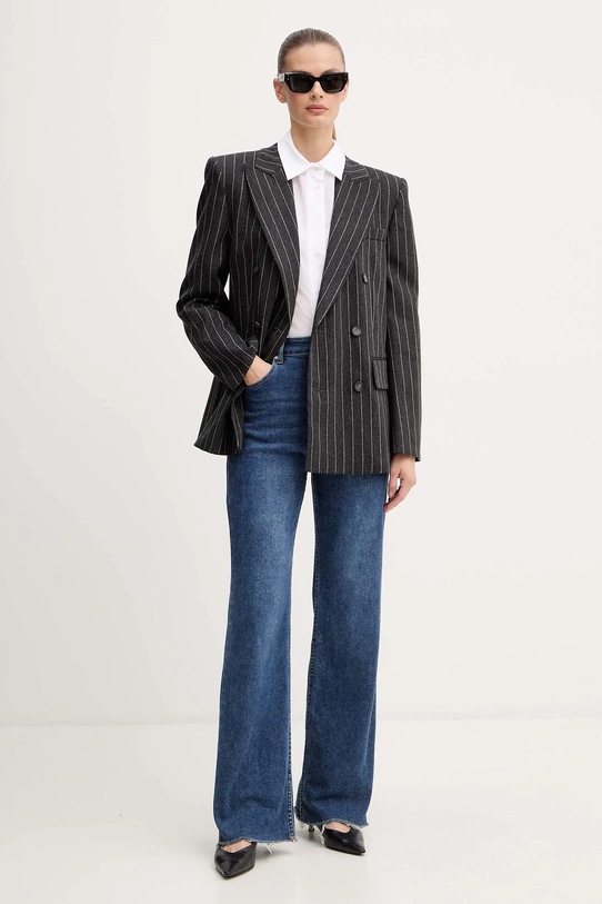 MAX&Co. marynarka z dodatkiem wełny 2528046042200 szary AW25