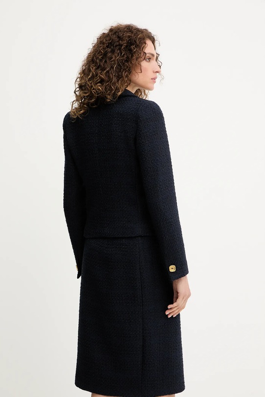Abbigliamento Luisa Spagnoli blazer con aggiunta di lana 542245 blu navy