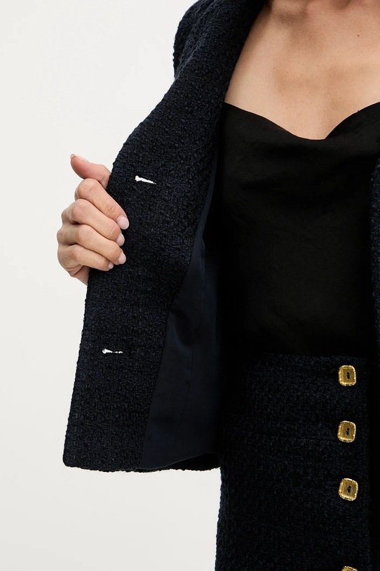 Luisa Spagnoli blazer con aggiunta di lana 542245