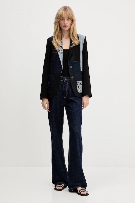 Desigual sacou TEXTURES 25WWEW51 negru AW25