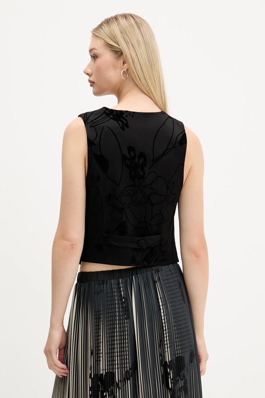 Îmbrăcăminte Desigual vestă FLOCK 25WWEW70 negru