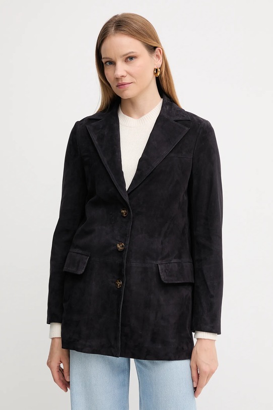 Pedro del Hierro marynarka zamszowa granatowy 5492121