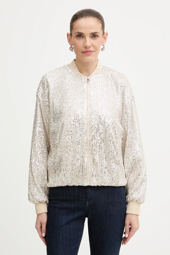 BOSS Orange marynarka aplikacja beżowy 50548336