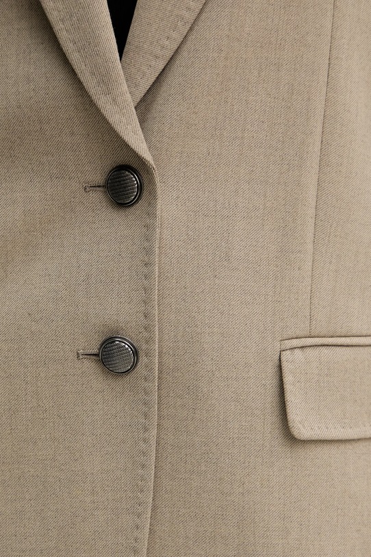 Μπουφάν με μαλλί Marella 2523046101200 πράσινο