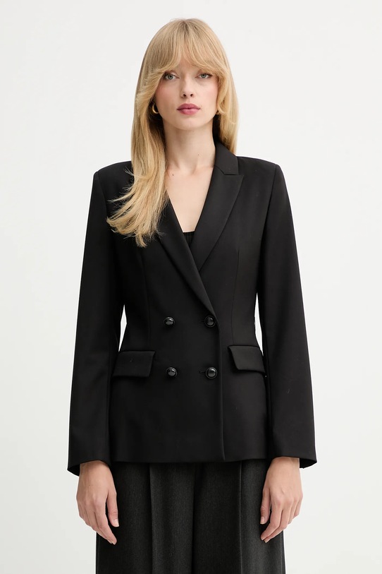 Marella marynarka Emme by Marella tkanina czarny 2525046161200