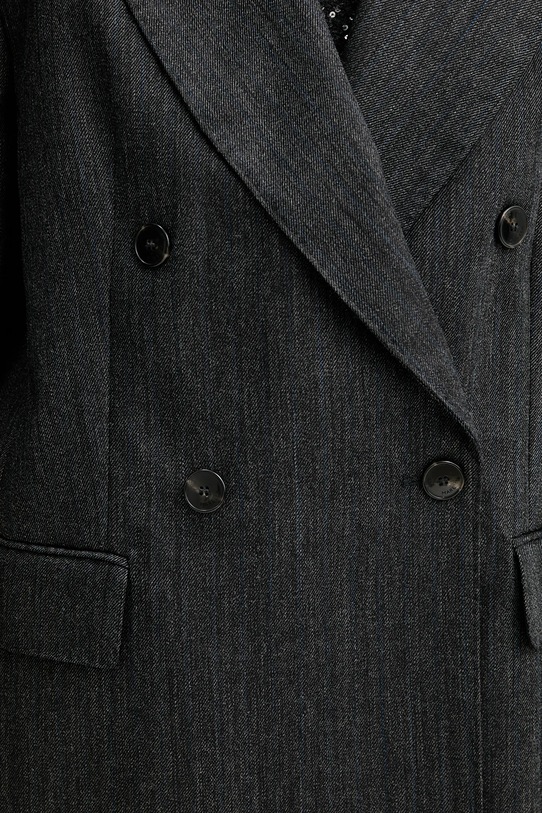 Marella marynarka wełniana 2523046012200 szary