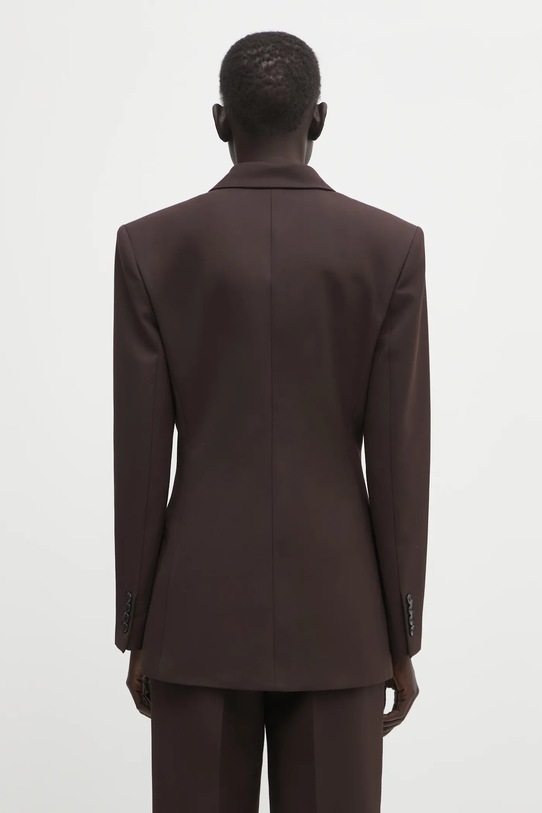 Odzież Anine Bing marynarka z dodatkiem wełny aretha A.01.11319 brązowy