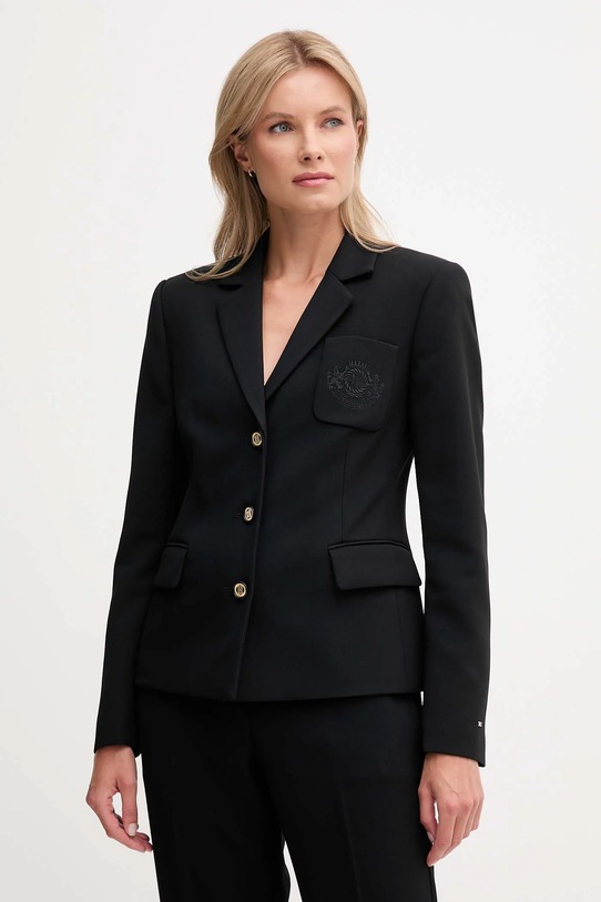 Sako Tommy Hilfiger látka čierna WW0WW46660