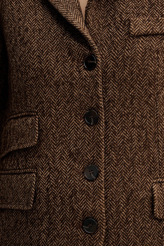 Hoss Intropia marynarka z dodatkiem wełny 5472069 brązowy