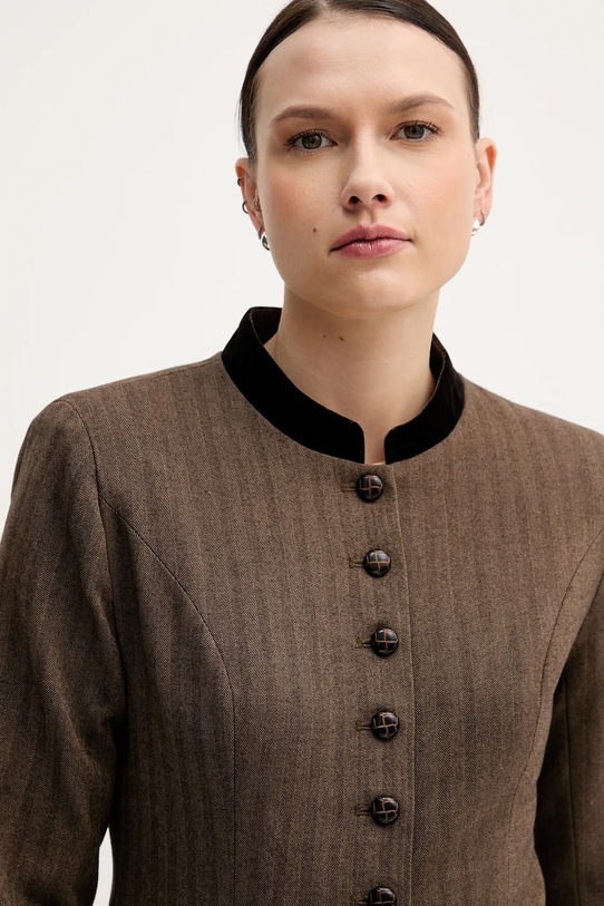 Hoss Intropia marynarka brązowy 5472062