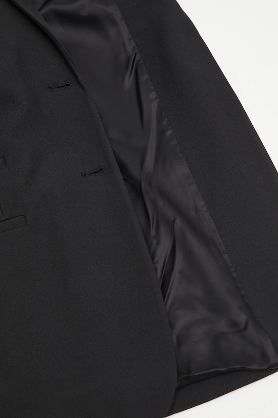 Coperni marynarka Logo Belted COPV37F3004 czarny