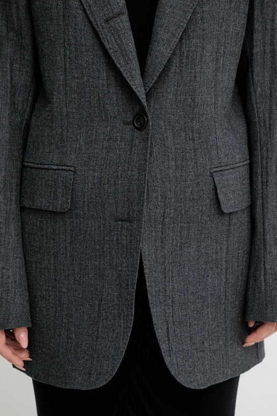 Сако с вълна Our Legacy Cutaway сив W4250CS
