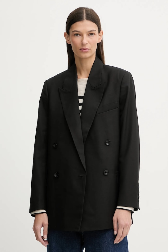 G-Star marynarka z dodatkiem wełny 0 tkanina czarny D27131.E200