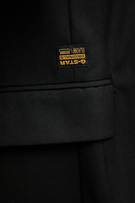 G-Star marynarka z dodatkiem wełny 0 D27131.E200 czarny