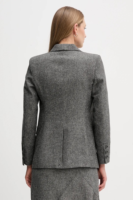 Odzież Pedro del Hierro marynarka z domieszką wełny 6752181 szary