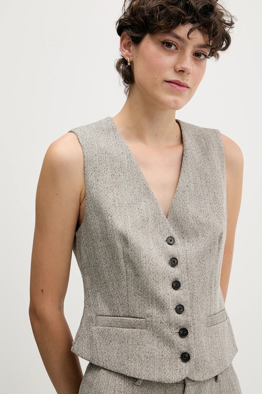 Pedro del Hierro kamizelka beżowy 7312262