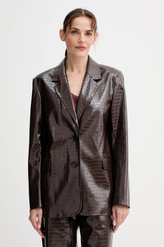 Пиджак ISABELLE BLANCHE с подкладкой коричневый IS25FW.J029.T006