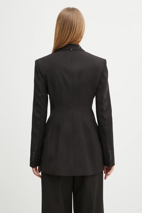 Odzież Sportmax marynarka wełniana ADAMO 2522046011600 brązowy