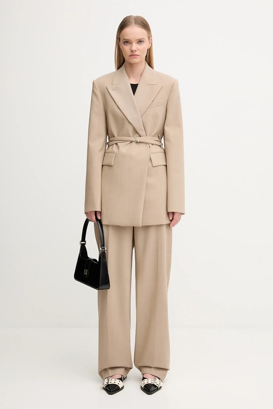 Sportmax marynarka wełniana TUBINGA 2522046051600