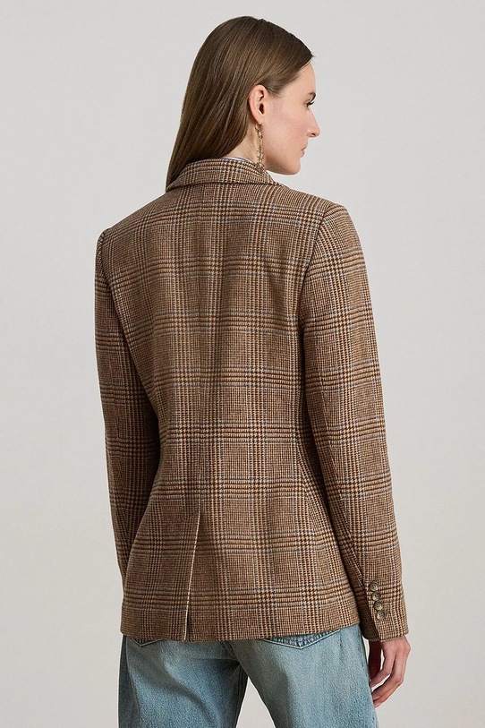 Lauren Ralph Lauren marynarka 200979814 brązowy AW25